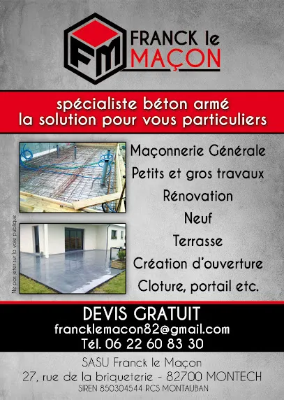Image de Franck le maçon
